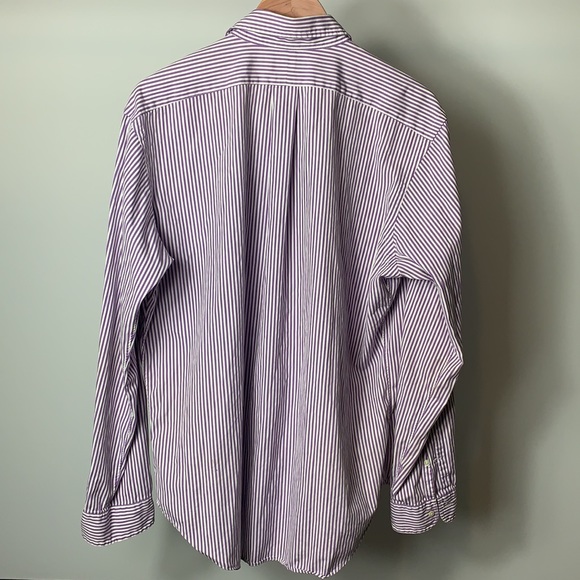 Ralph Lauren Men’s Classic Fit Striped Button Down - Picture 4 of 4